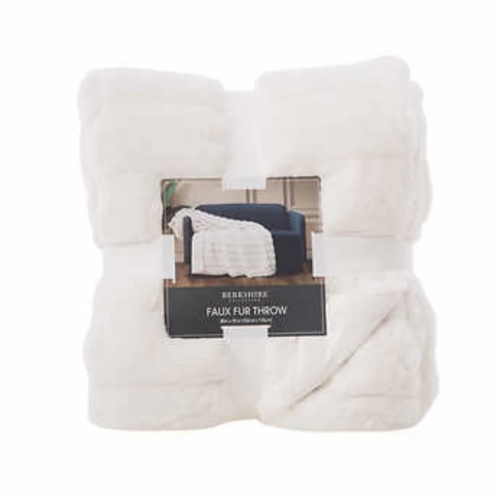 Berkshire Collection Faux Fur Throw
